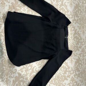 J. Crew Elegant Black Top